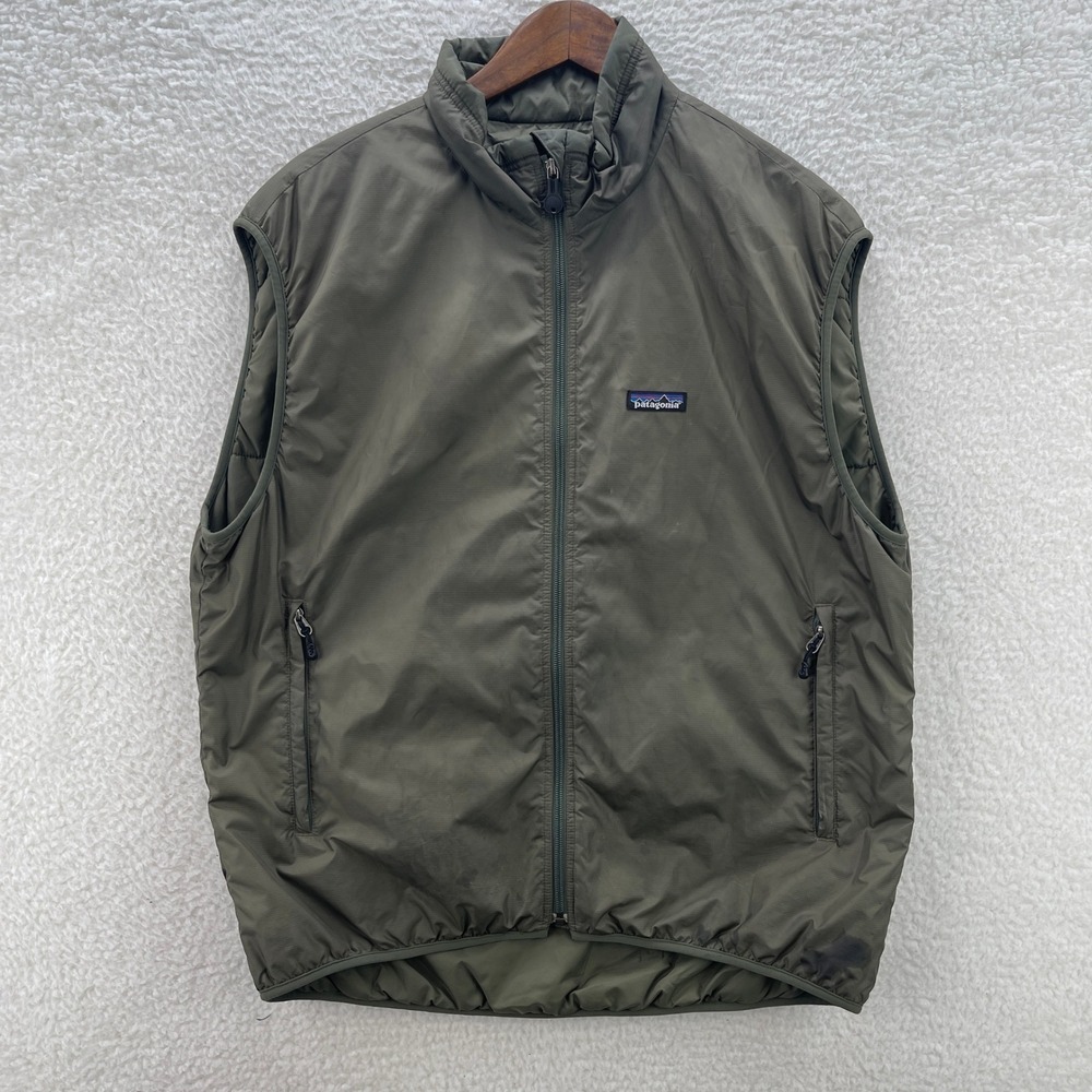 Patagonia MARS Puffball Vest Mens Large Alpha Green Military Socom 19005F6 Gorp